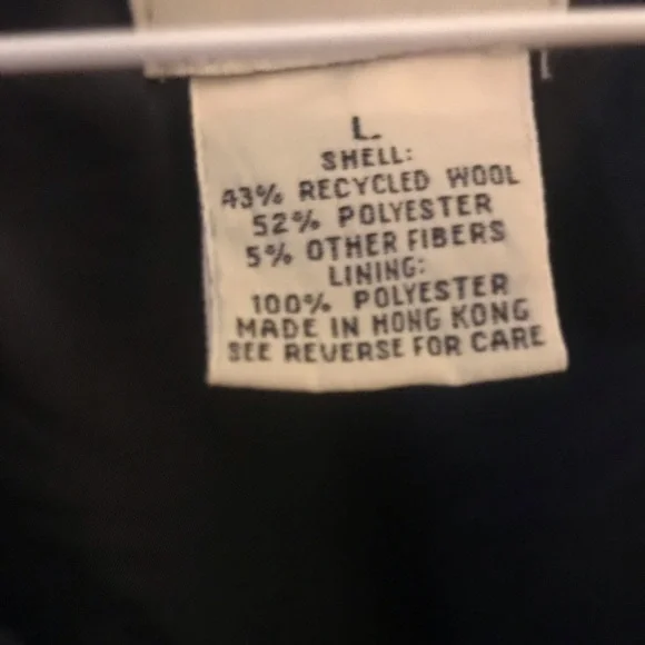 VTG GAP Mens Wool Blend Vest, Large - Picture 4 of 4